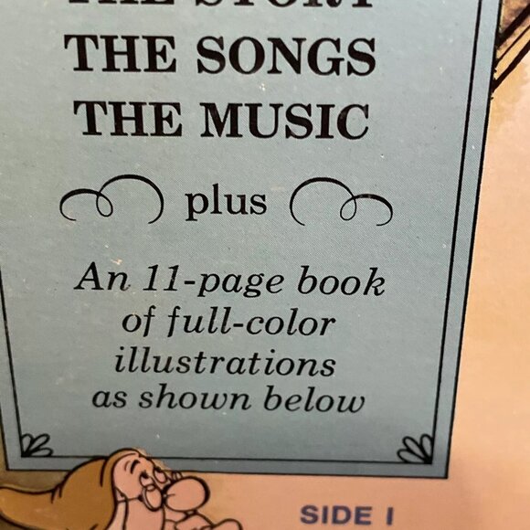 Walt Disney's Story And Songs From Snow White And The Seven Dwarfs (Vinyl, 1969) - Picture 6 of 12
